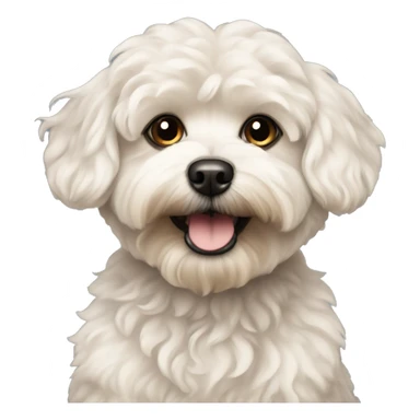 Dog maltipoo sticker