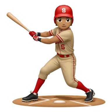 dos basebeall playr a golpes sticker