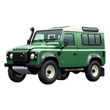 Land Rover Defender - Land Rover (Model Year: 2022) (Iconic colour: Green) sticker