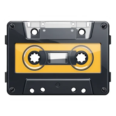 casette tape sticker