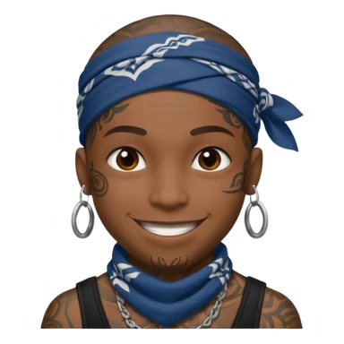 A gang member  sticker