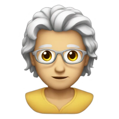 Emoji with pp sticker