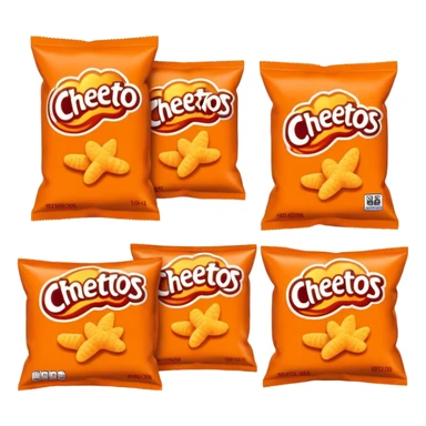 Cheetos pack emoji sticker