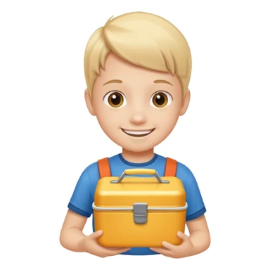 kid lunch box sticker