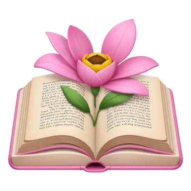 Open book in a girly style sticker