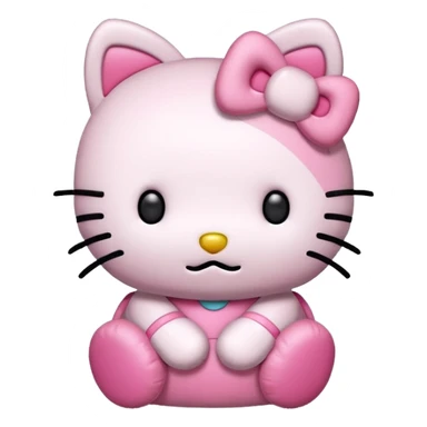 pink hello kitty sticker