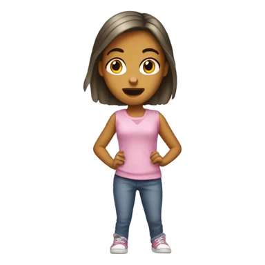 A Clueless girl sticker