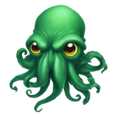 Cthulhu sticky sticker