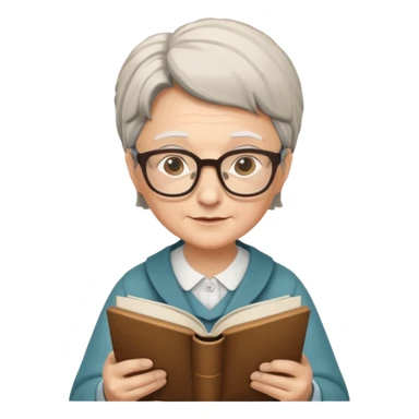 ancient The wise librarian sticker