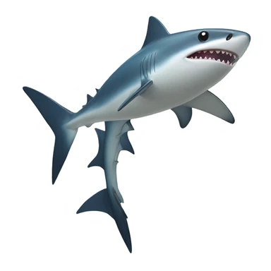 Shortfin mako sticker