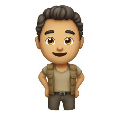 Besito de saludo sticker