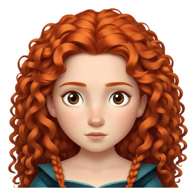 Merida from Brave, Disney sticker