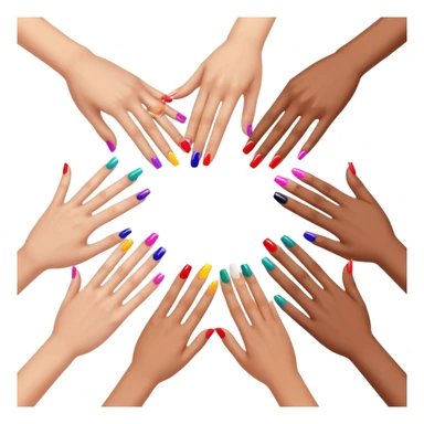 Nail artists sticker