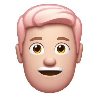 light pink dumbbel sticker