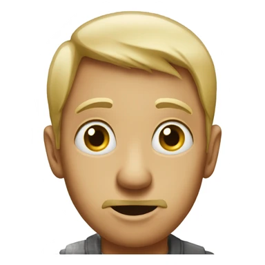 Walking away and rolling eyes sticker