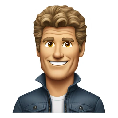 david hasselhoff sticker