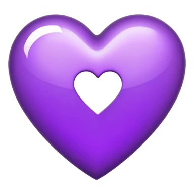 The Letter “i” inside a Purple Heart sticker