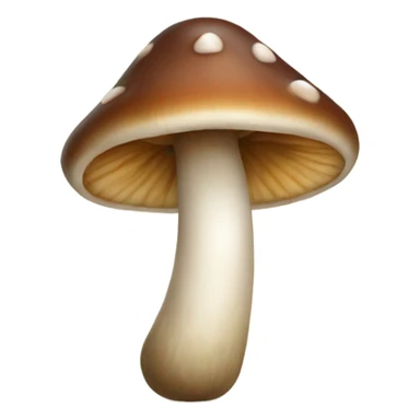 Silicon mushroom  sticker