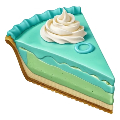 a slice of baja blast pie sticker