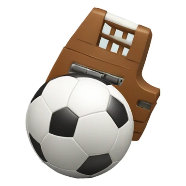 WHISTLE, SOCCER BALL, FOOTBALL sticker