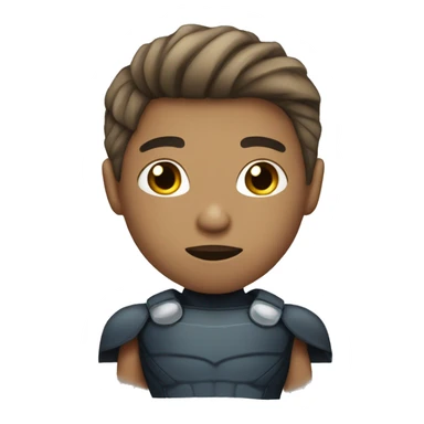 sidekick superhero bestie with bob cut hair sticker