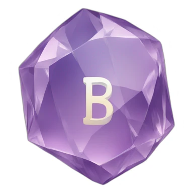 Beryllium crystal sticker