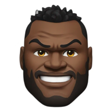 tyson fury mary francis ngannou sticker