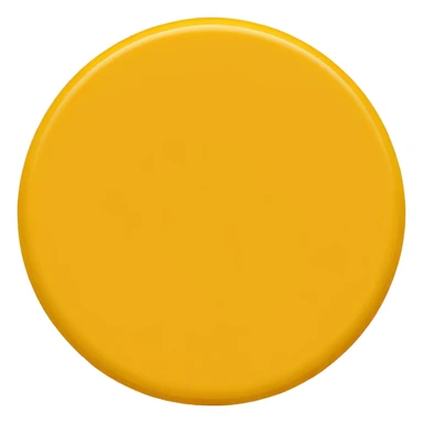 one color without shadows just plain yellow circle minimal code code f9b023  to be used in text like as emoji . just simple sticker