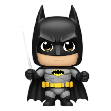 Batman with Argentina flag sticker