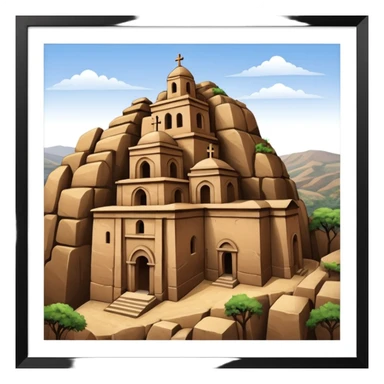 Lalibela Rock-Hewn Churches sticker