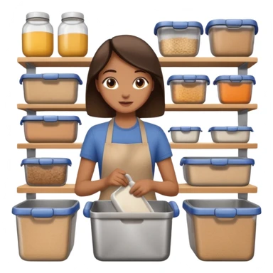 packing kitchen stuff sticker