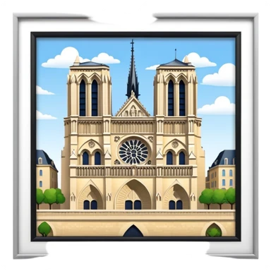 Notre dame sticker