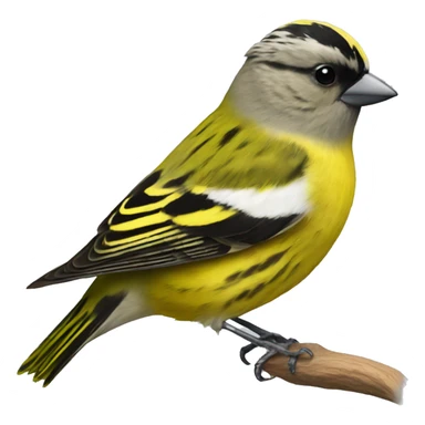 Eurasian siskin  sticker