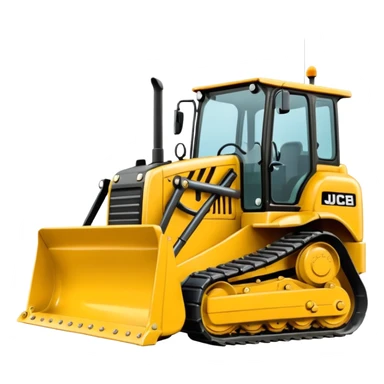 Jcb buldoger emogi sticker