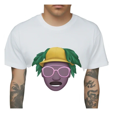 Stussy t-shirt sticker