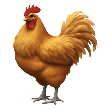 chicken butt sticker