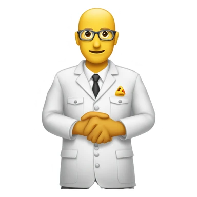 Dos manos direccionando hacia abajo sticker