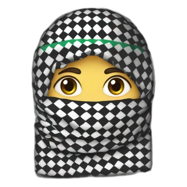 Palestine keffiyeh sticker