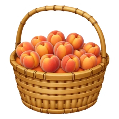  bamboo-basket,-peaches sticker