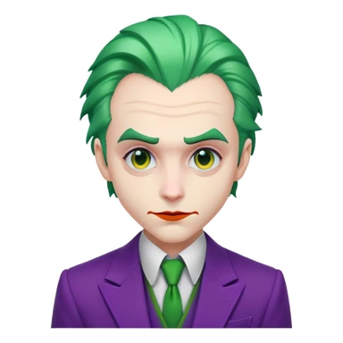 Joker from DC comics sticker