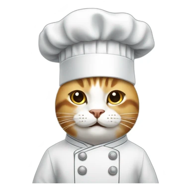 cat chef sticker