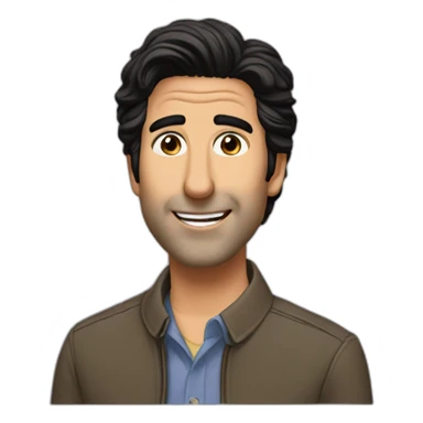 Ross Geller sticker