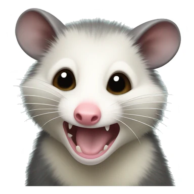 Opossum sticker