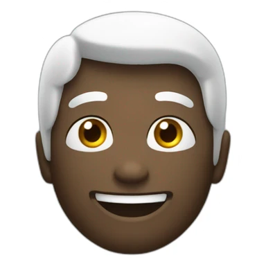 Happy MOSB with white eyes sticker