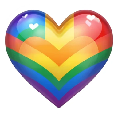 lgbtq heart love sticker