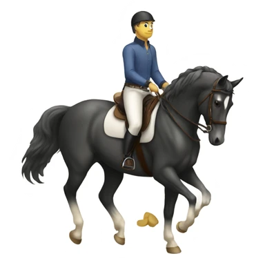 Equitación sticker