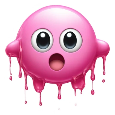 Kirby oil drip sticker