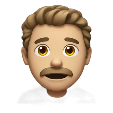 MAN FRUSTRATED sticker