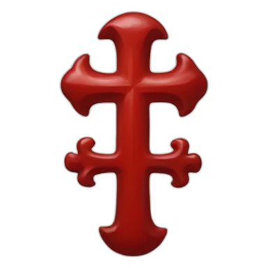 Croix rouge sticker