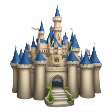 Sleeping beauty’s castle sticker